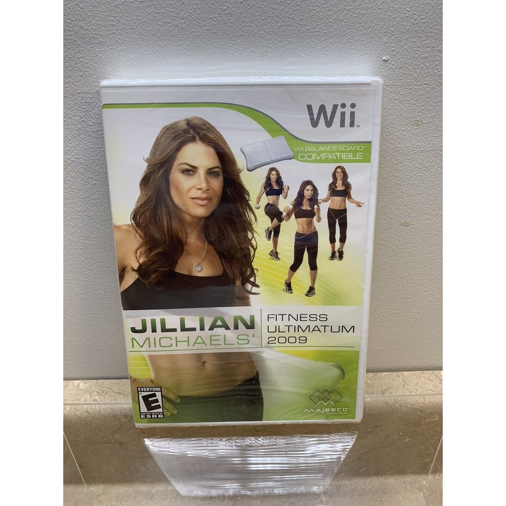 Brand New, Factory Sealed Wii Jillian Michaels Fitness Ultimatium 2009